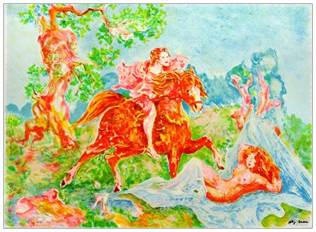 ALIGI SASSU Milano 1912 – Palma di Maiorca (Spagna) 2000 Arianna a Nasso 1985...