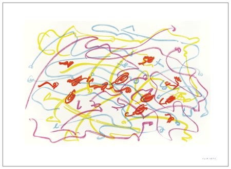 GIULIO TURCATO Mantova 1912 – Roma 1995 Itinerario Litografia a colori...