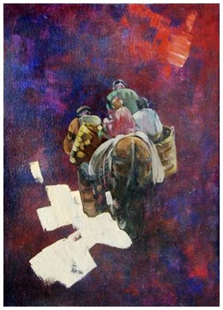 GIULIO DA VICCHIO Vicchio di Mugello 1925 – Livorno 2004 Ritorno – Atmosfera...