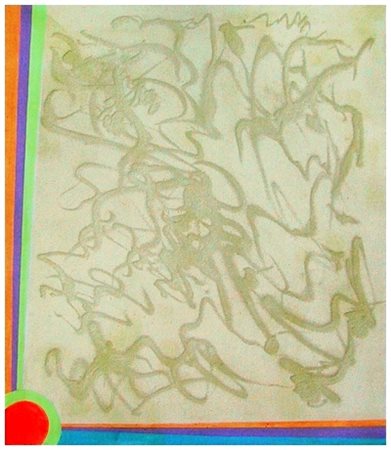 GIULIO TURCATO Mantova 1912 – Roma 1995 Alone 1976 Olio, sabbie e polveri...