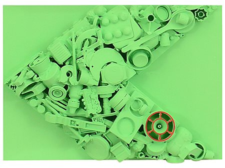 TOSONI CATERINA Milano 1961Direzionemateriale plastico su tavola e colore...