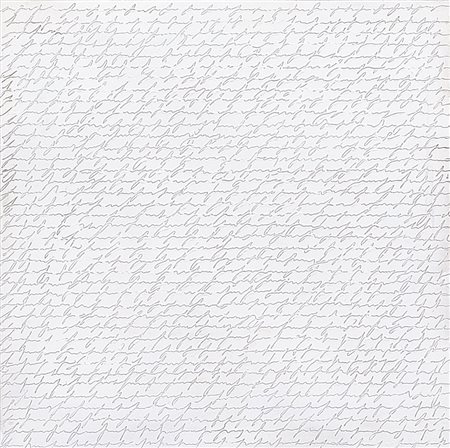 RAPETTI ALFREDO Milano 1961Scrittura infinita, 2008tecnica mista su tela cm....