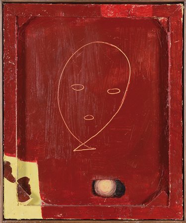 DESSI` GIANNI Roma 19/01/1955Del dire del fare, 1999encausto, olio su tela e...