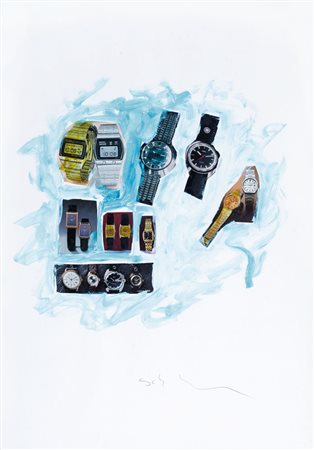 SCHIFANO MARIO Homs (Libia) 1934 - Roma 26/01/1998Senza titolo, 1979tecnica...