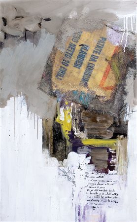 BIASIO GIUSEPPE Padova 1928Lettera del Poeta, 2010 tecnica mista su tavola...