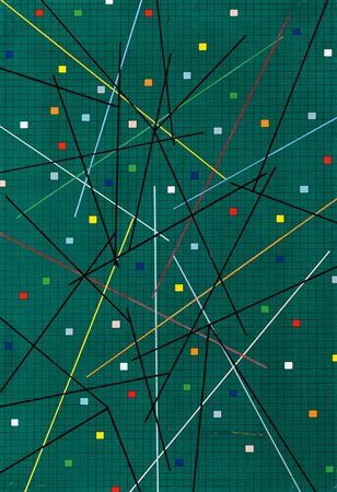 BISANZIO ANDREA Napoli 1918 - Napoli 1994Composizionetecnica mista su...