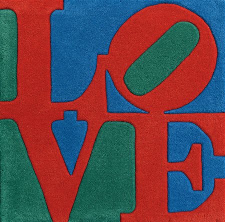 INDIANA ROBERT New Castle (Indiana) 13/09/1928Classic Lovetappeto cm....