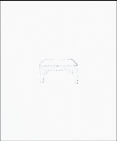 STEFANONI TINO Lecco (Co) 06/07/1937Il tavolo-memoria 3, 1975tecnica mista su...