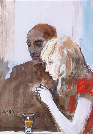 SUGHI ALBERTO Cesena (Fo) 05/10/1928 - Rimini (Rn) 31/03/2012Al bartempera su...