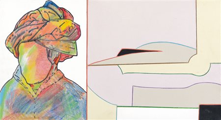 MAMBOR RENATO Roma 04/12/1936Il tornante colorato, 2008acrilico su tela...