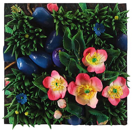 GILARDI PIERO Torino 03/08/1942Rose canine e prugnepoliuretano espanso cm....