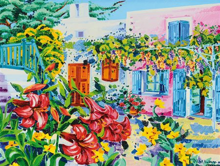 FACCINCANI ATHOS Peschiera (Vr) 29/01/1951Atmosfera settembrina a Santorini,...