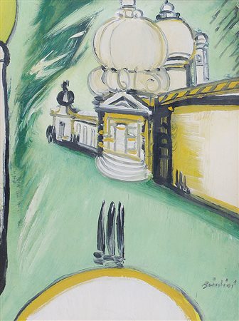 BRINDISI REMO Roma 25/04/1918 - Milano 25/07/1996Veneziaolio su tela cm....