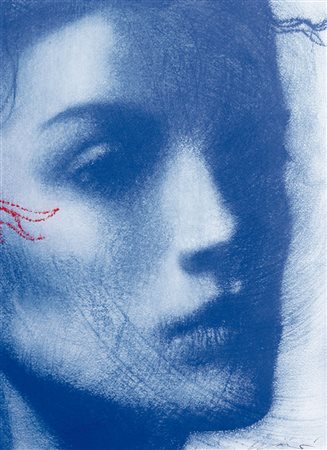 GALLIANI OMAR Montecchio Emilia (Re) 30/10/1954In blùpastelli e tecnica mista...