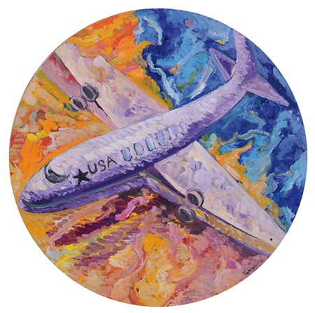 TERRUSO SAVERIO Monreale (Pa) 11/01/1939 - Milano 03/03/2003Atterraggio,...