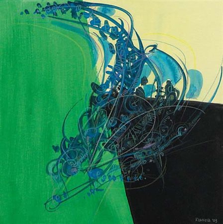 FRANCIA CAMILLO Casale Monferrato (Al) 1955Senza titolo, 2003tempera,...