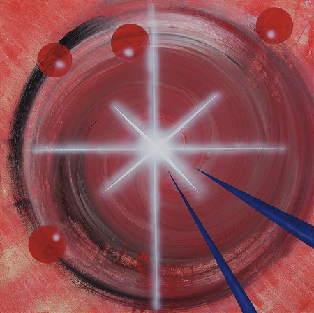 CHIESA RENATO NATALE BALDASSARRE Lecco 1947Star, 2012acrilico su tela cm....