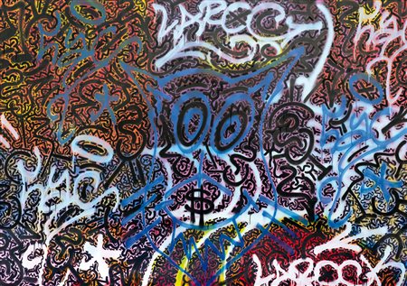 LITTLE ANGEL (LA2) ANGEL ORTIZ New York 1967Purina, 2008tecnica mista, spray...