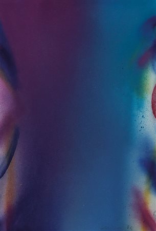 OLIVIERI CLAUDIO Roma 28/11/1934Senza titolo, 1984tecnica mista su carta cm....