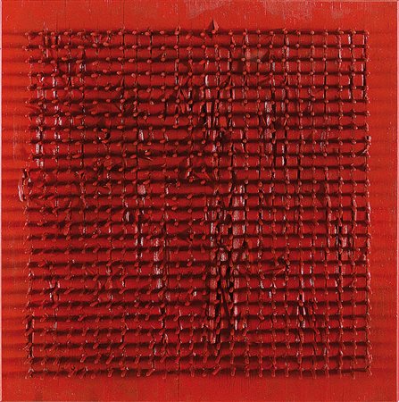 AUBERTIN BERNARD Fontenay aux Roses 1934Tableau clous, 1969acrilici e chiodi...