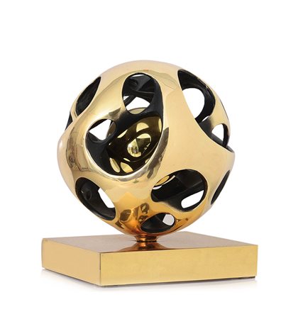 MEGGIATO GIANFRANCO Venezia 1963Introsfera con sfera, 2008fusione in bronzo a...