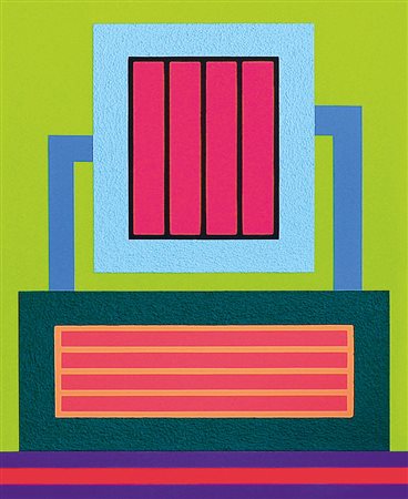 HALLEY PETER 24/09/1953Senza titolo, 2012acrilici e tecnica mista su 2 tele...