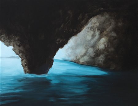 SALE GIULIANO Cagliari 1977Senza titolo, 2013olio su tela cm. 30x40x4, firma...