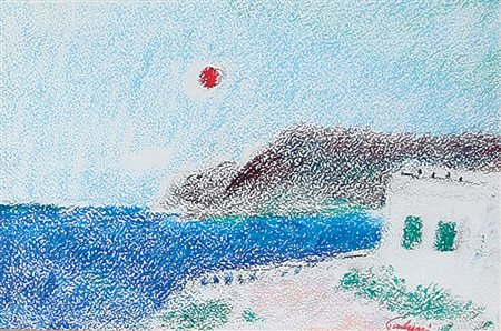 PAULUCCI ENRICO Genova 03/10/1901 - Torino 22/08/1999Casa bianca sul mare,...