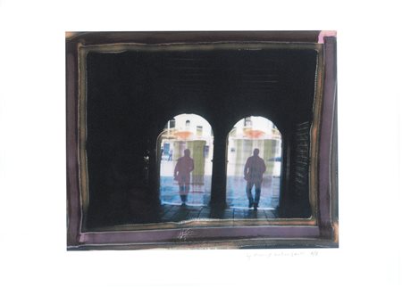 GALIMBERTI MAURIZIO Milano 1956DitticoHuman... pigmenti su cartoncino cotone...