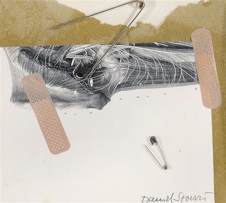 SPOERRI DANIEL Galati 27/03/1930Senza titolotecnica mista e applicazioni su...