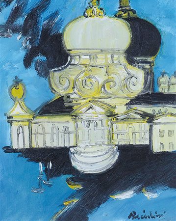 BRINDISI REMO Roma 25/04/1918 - Milano 25/07/1996Venezia, anni '90olio su...