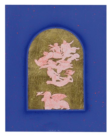 DE FILIPPI FERNANDO Lecce 11/04/1940Composizione, 1996acrilici su tela cm....