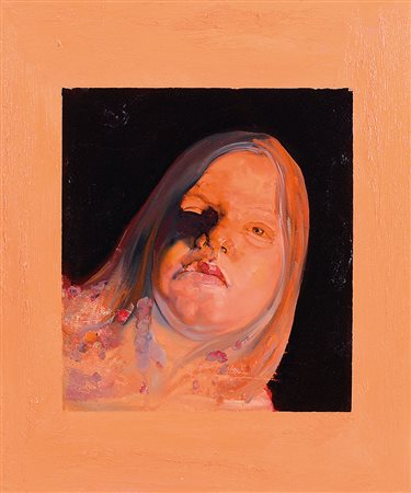 GUIDA FEDERICO Milano 1969Elena, 2007olio su tela cm. 60x50, firma, titolo e...