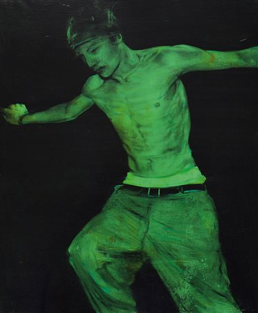 GUIDA FEDERICO Milano 1969Senza titolo, 1999tecnica mista su tela cm....