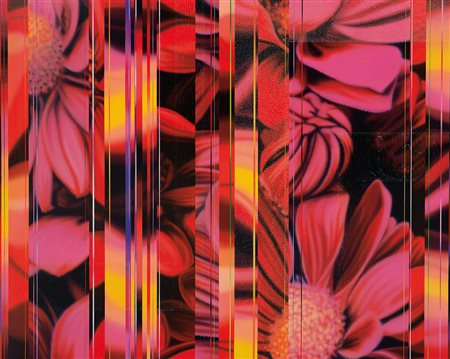 VESCOVI DANY Milano 1969Sinfonia musicale, 2003olio su lino cm. 120x150,...