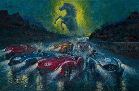 GONZAGA GIOVANFRANCESCO Milano 12/06/1921 - Milano 02/10/2007Mille Miglia,...