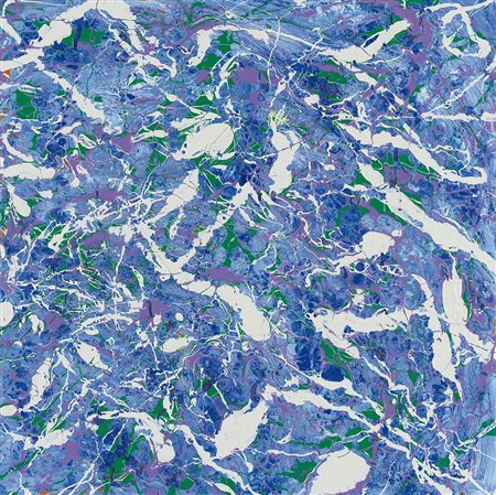 GRAVINA SELENE Melzo (MI) 03/03/1984Mare, 2012smalti su tela cm. 50x50,...