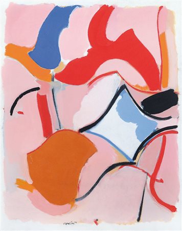 SCORDIA ANTONIO Santa Fe' 1918 - Roma 1989Arabo-normanno, 1972olio su tela...