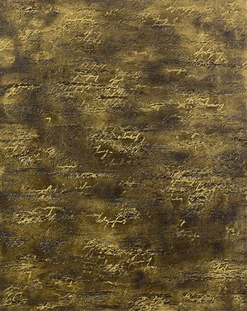 RAPETTI ALFREDO Milano 1961Oro, 2008olio su tela cm. 100x80x4, firma, titolo...
