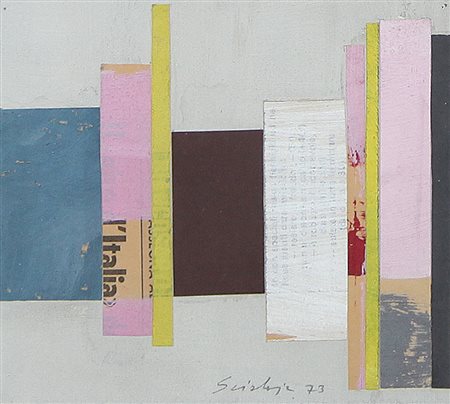 SCIALOJA TOTI Roma 16/12/1914 - Roma 01/03/1998Senza titolo, 1973tecnica...