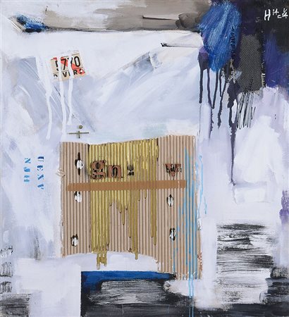 BIASIO GIUSEPPE Padova 1928Trash, 2007tecnica mista su tela cm. 83x75,...