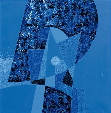 FRANCIA CAMILLO Casale Monferrato (Al) 1955Senza titolo blu, 2007olio su tela...