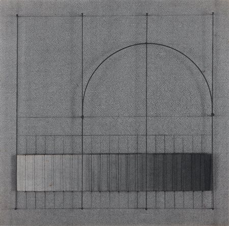 VALENTINI WALTER Pergola (Ps) 22/10/1928S.E., 1980tecnica mista e...