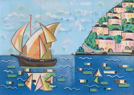 KODRA IBRAHIM Ishmi (Albania) 1918 - Milano 08/02/2006Positano...