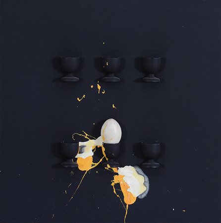 BONDAVALLI GIANNI Mantova 1946Nutrimento per l'arte, 2000acrilici e...