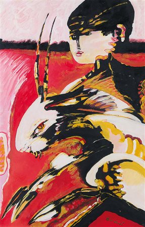 BRINDISI REMO Roma 25/04/1918 - Milano 25/07/1996Pastorale, 1975olio su tela...