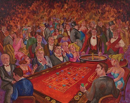 ROMANO DANIELA Napoli 27/11/1947 - Roma 27/06/2009Rien ne va plusolio su...