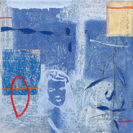 GIOVAGNOLI LUCA Rimini 1963Non so da dove viene, 2002olio su tela cm....