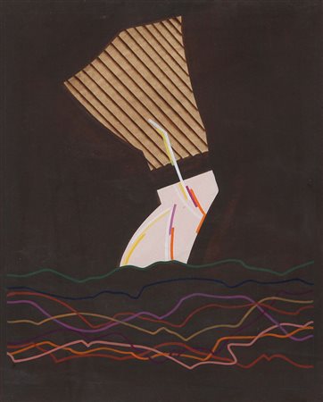 ORTELLI GOTTARDO Viggiu` (VA) 28/11/1938 - Varese 21/09/2003Uscire dalle onde...