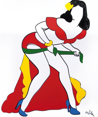 LODOLA MARCO Dorno (Pv) 04/04/1955Pin-Upsmalti e tecnica mista su tela cm....